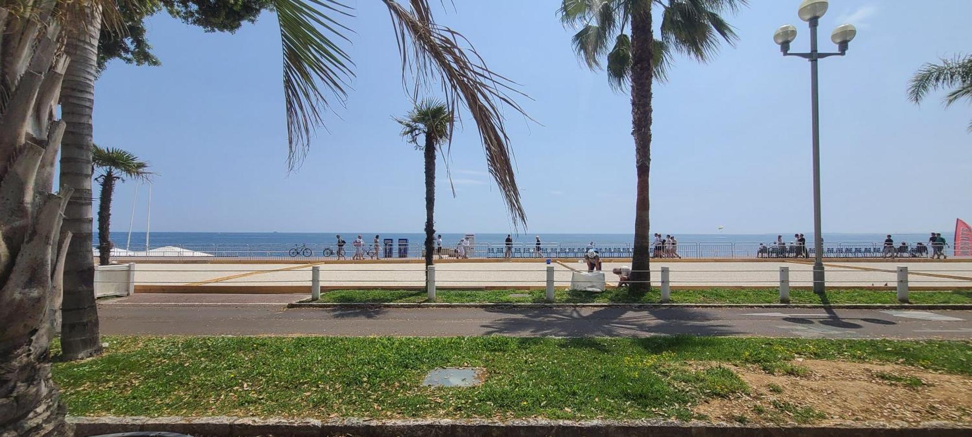 Studio Elegant 4 Couchages Front De Mer Clim Parking Privatif Wifi Nice Exterior photo